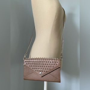 Rebecca Minkoff studded wallet on chain